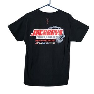 CACTUS JACK Travis Scott Jackboys Repo graphic tee in black‎ L
